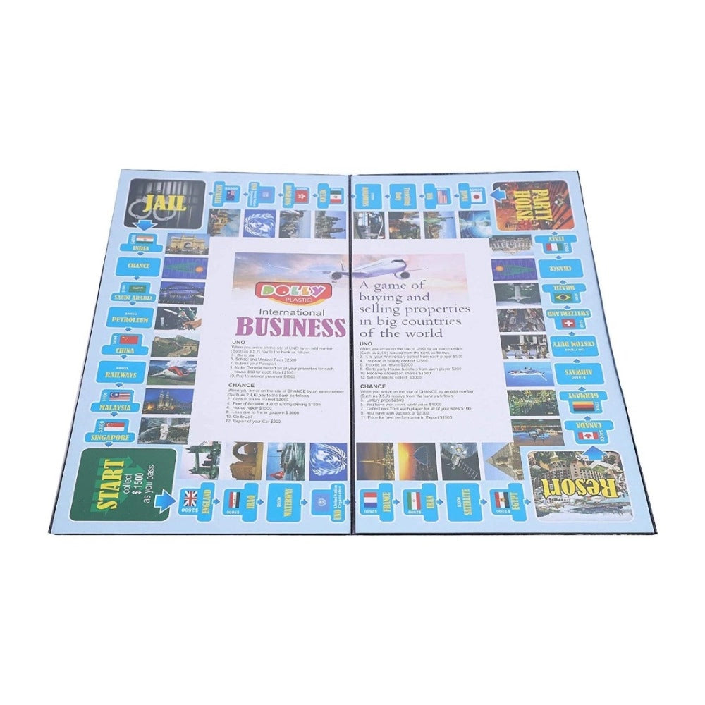 International Business | Cardboard | Board Games | 5+ Years
