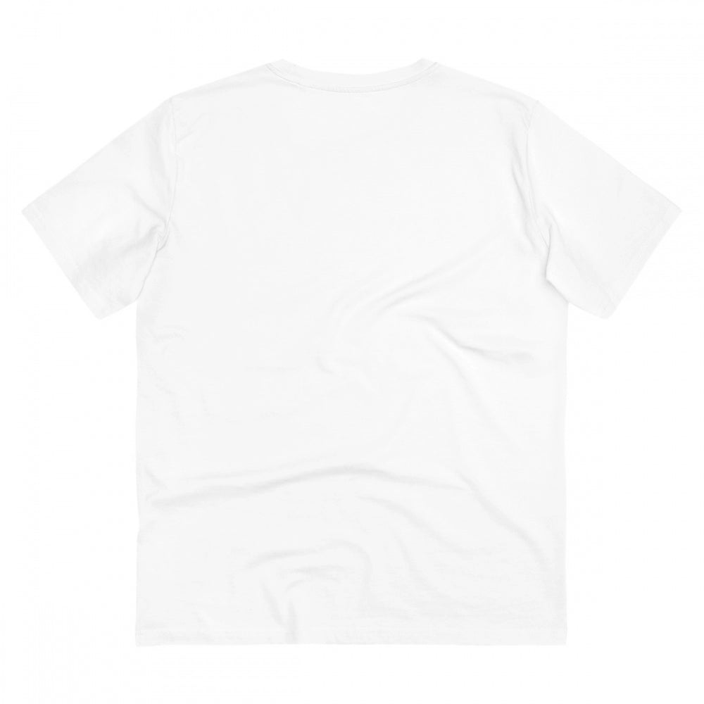 Generic Men's PC Cotton Thakur Printed T Shirt (Color: White, Thread Count: 180GSM)