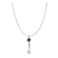 Generic Women's Stainless Steel Key Design Delicate Chain (Silver Plated)