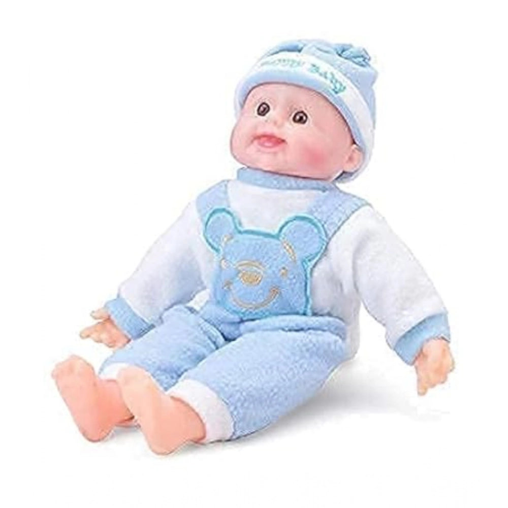 Generic Plastic Happy Baby Laughing Musical Boy Doll With Touch Sensors - Sound Ideal Gift For Kids (Multicolor )
