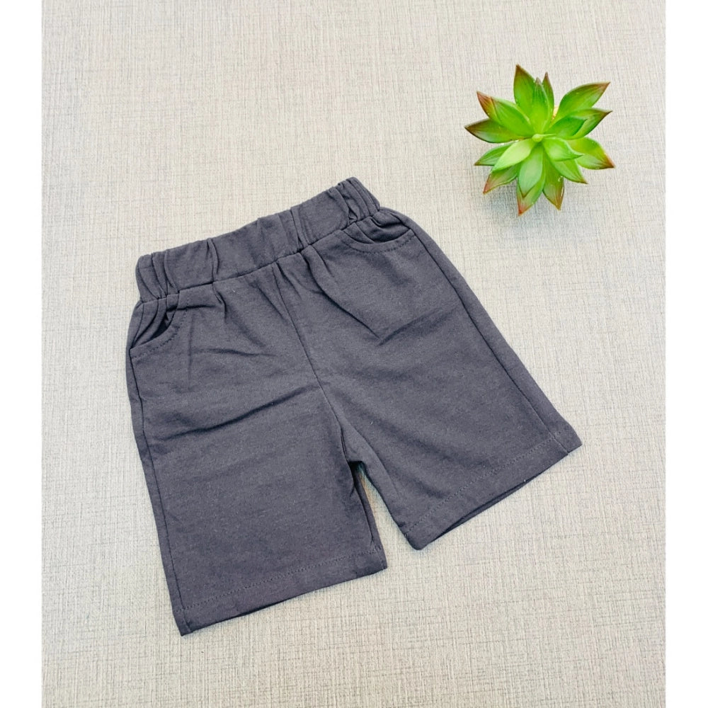 Generic Boy's Cotton Blend Printed Short Sleeve Shirt and Shorts Set (MultiColor)